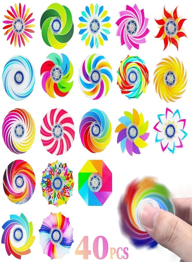 TGIQROVE 40 Pack Fidget Spinners Bulk Fidget Toys,Anxiety ADHD Stress Relief Sensory Toys Party Favors Supplies Birthday Gifts Goodie Bags Stuffers for Kids Adults Boys Girls, Classroom Prizes (Colorful) - Image 5
